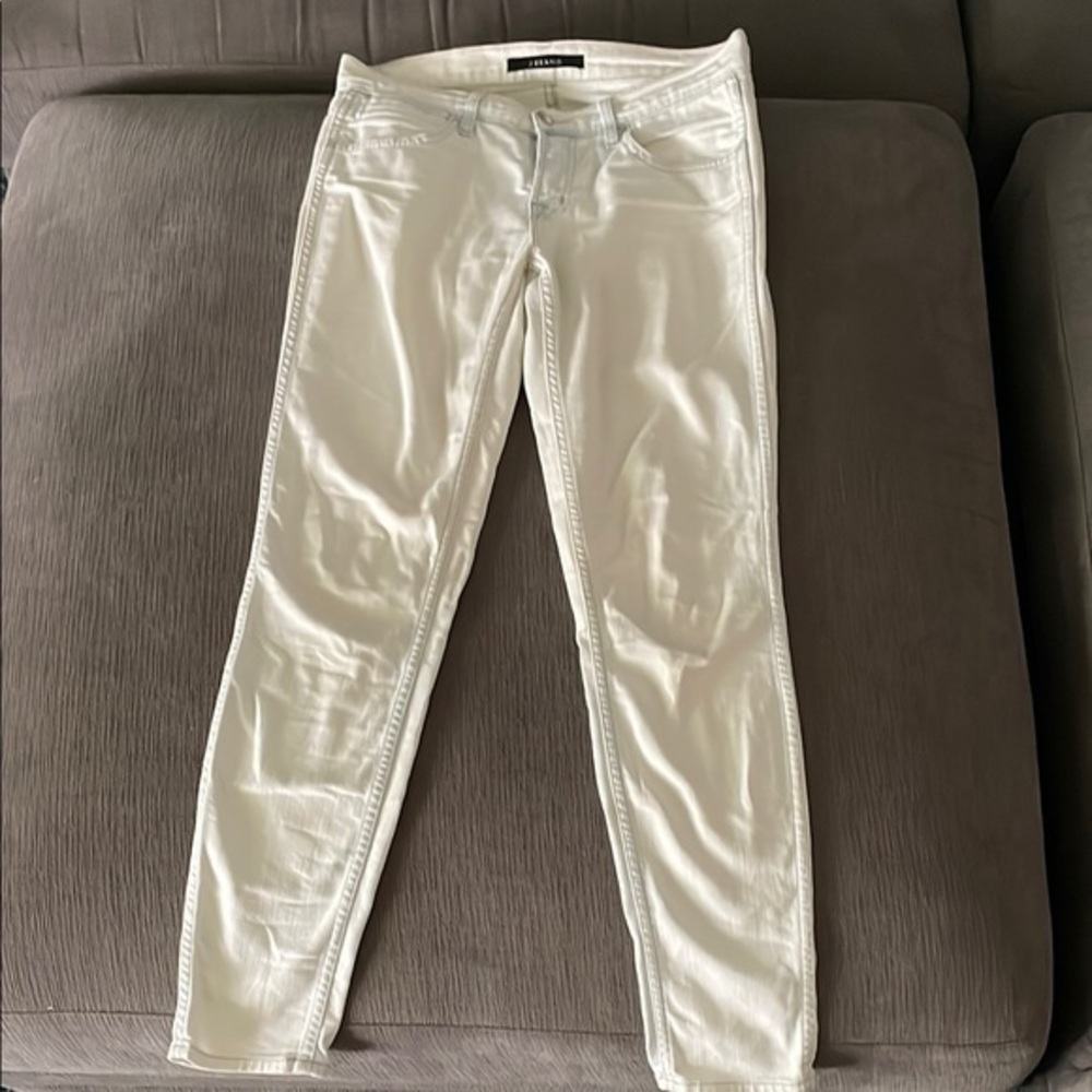 EUC J Brand nirvana mint skinny jeans